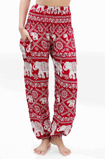 Nfin8 Serenity Elephant Boho Yoga Pants