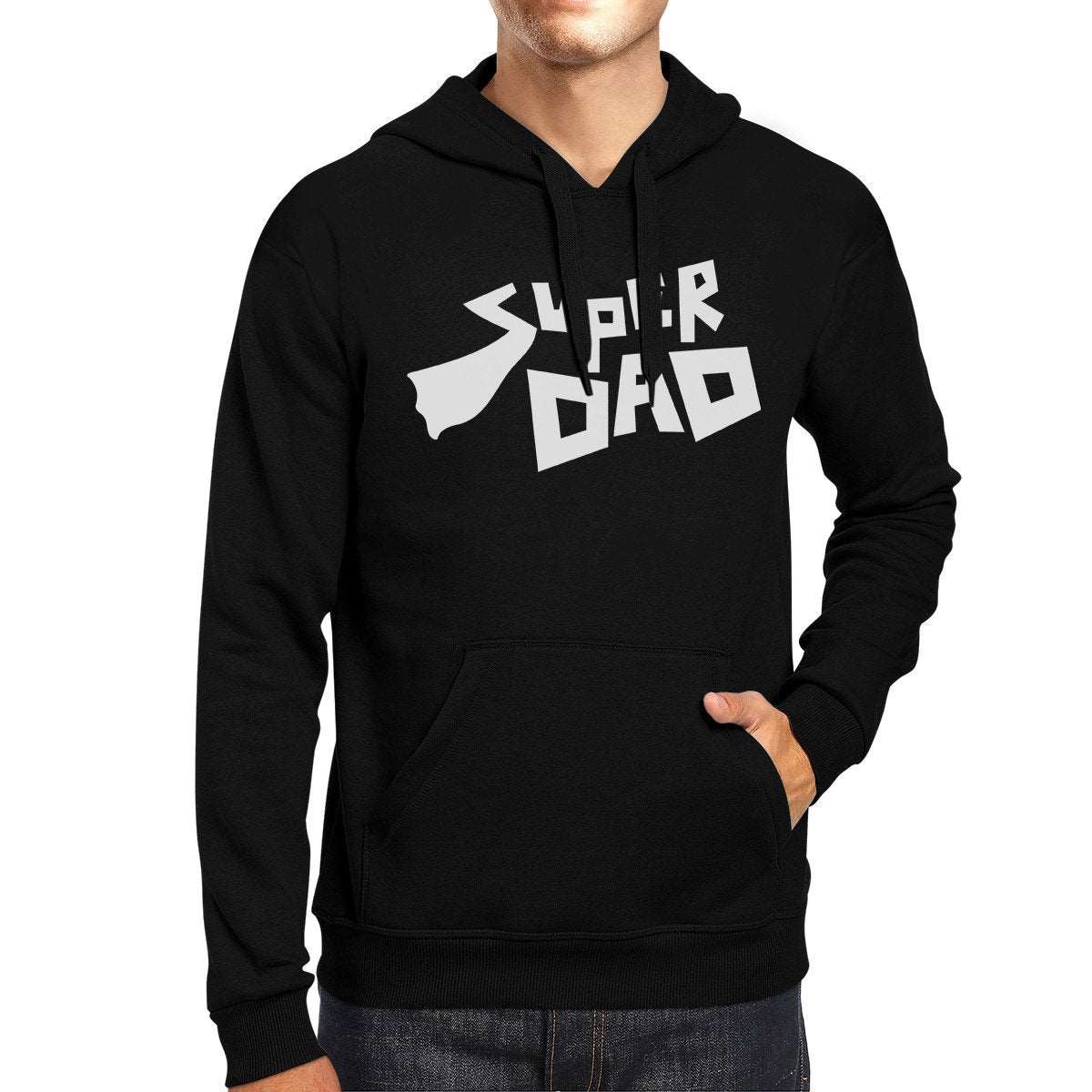 Nfin8 Hero Dad Super Dad Funny Graphic Hoodie