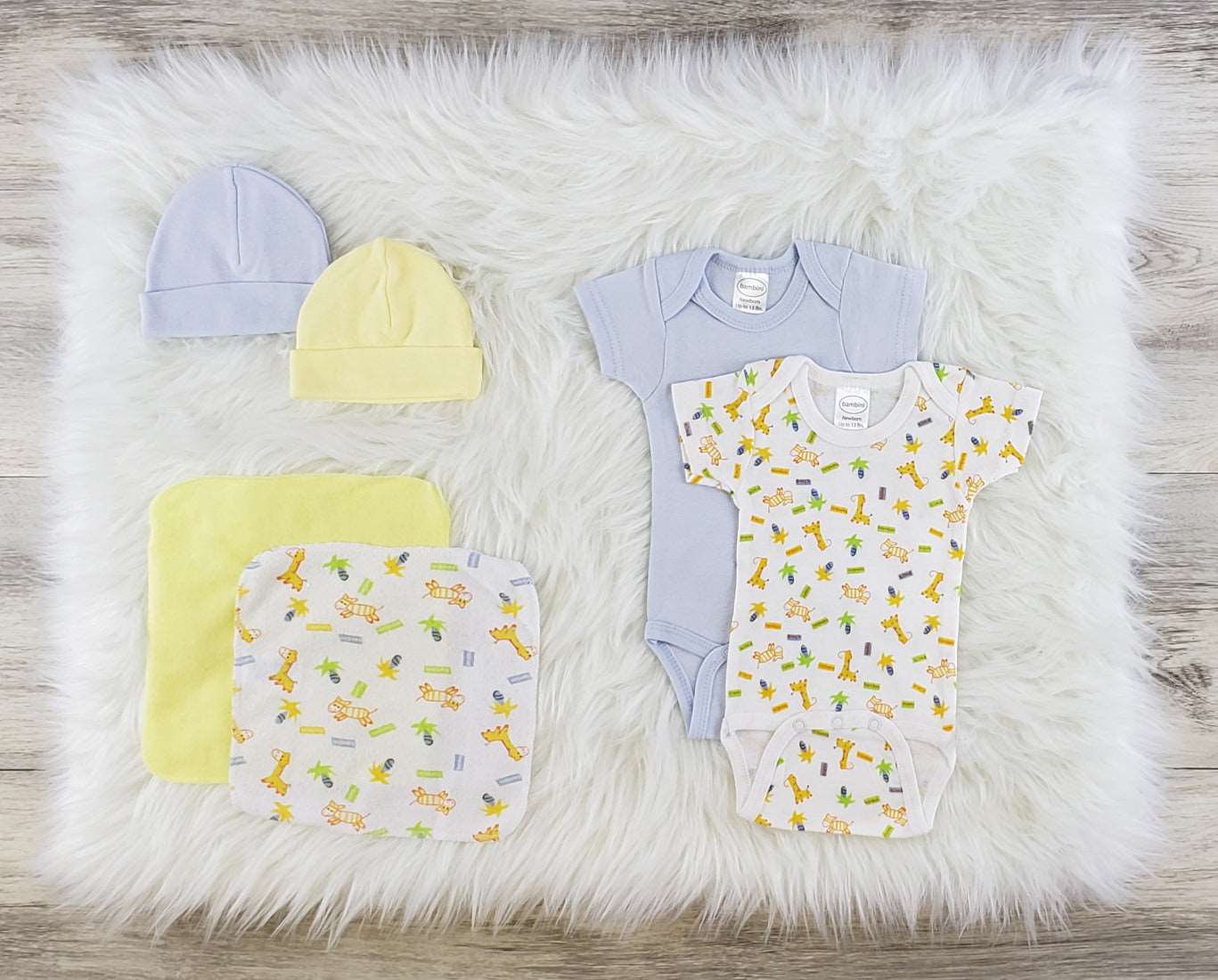 Nfin8 New Beginnings - 6-Piece Essential Baby Clothes Set