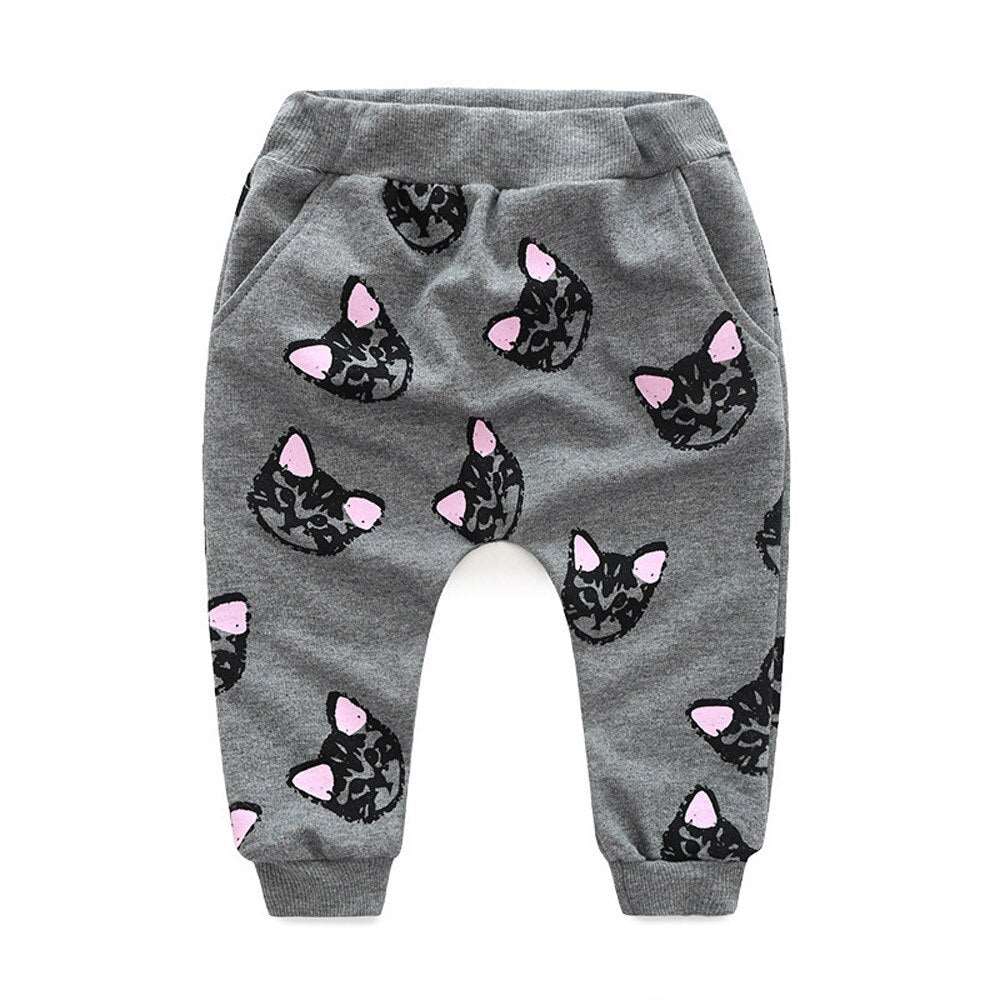 Nfin8 Whisker Whimsy - Baby Kids Long Sleeve Cats Clothes Set