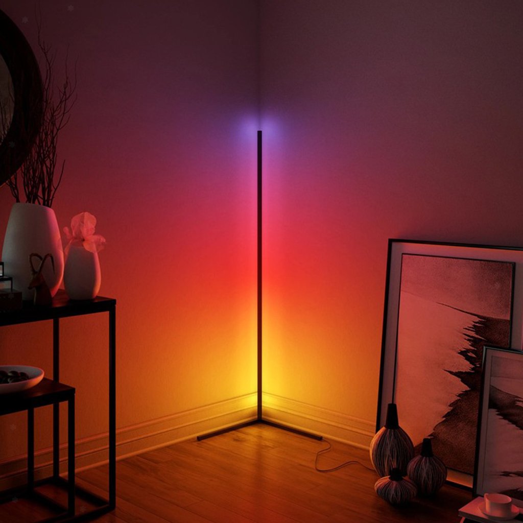Nfin8 Luminary Accent - RGBCW Corner Floor Lamp