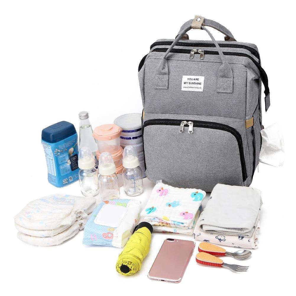 Nfin8 Voyager's Haven - Expandable Diaper Backpack &amp; Portable Sanctuary