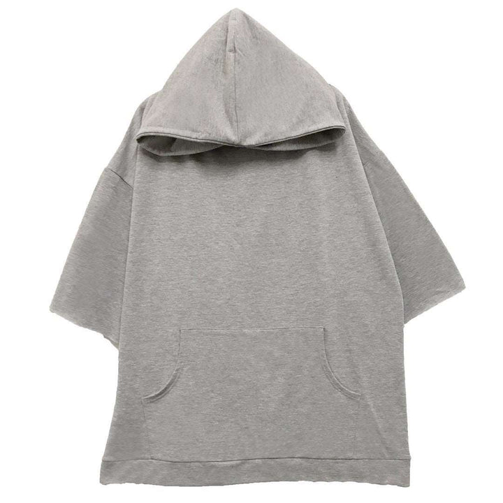 Nfin8 Urban Breeze - Short Sleeve Hood Tee in Grey