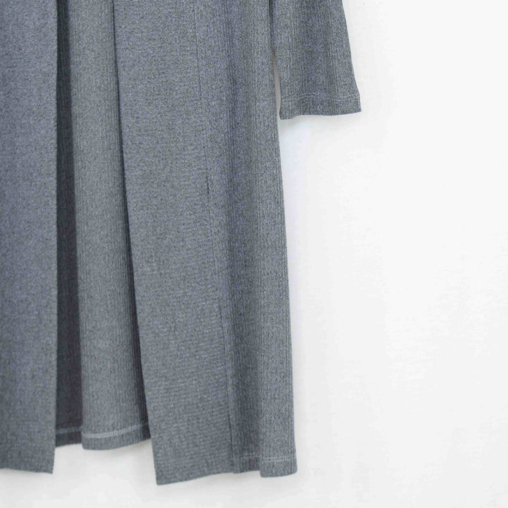 Nfin8 Cascade Elegance - Long Sleeve Maxi Cardigan