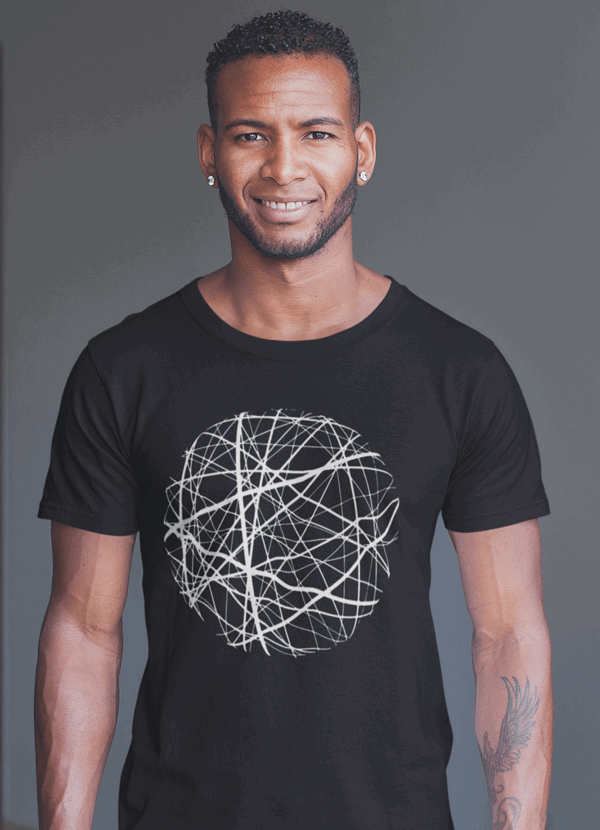 Nfin8 Cosmic Comfort - Sphere Artistry T-shirt