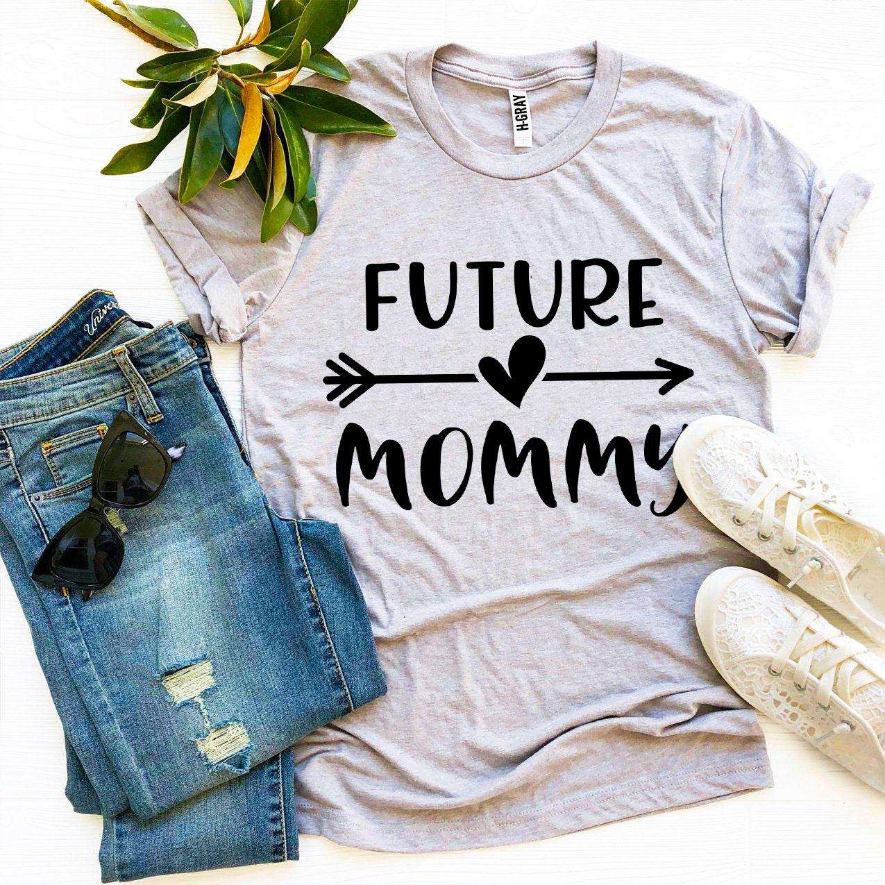 Nfin8 Maternal Glow - 'Future Mommy' Premium Soft Feel T-Shirt