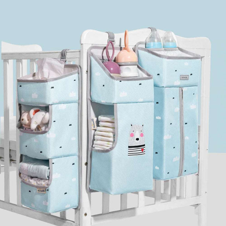 Nfin8 Nursery Harmony - Baby Diaper Caddy with Dividers