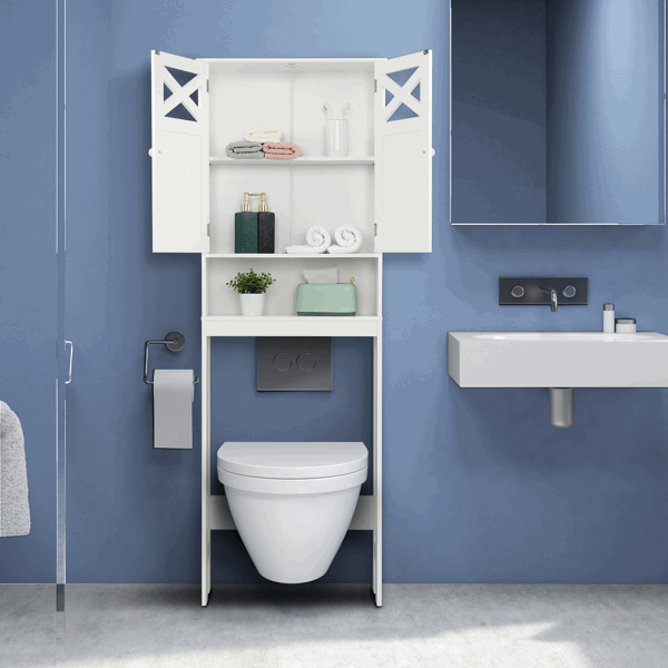 Nfin8 Reflective Elegance - Bathroom Mirror with Shelves