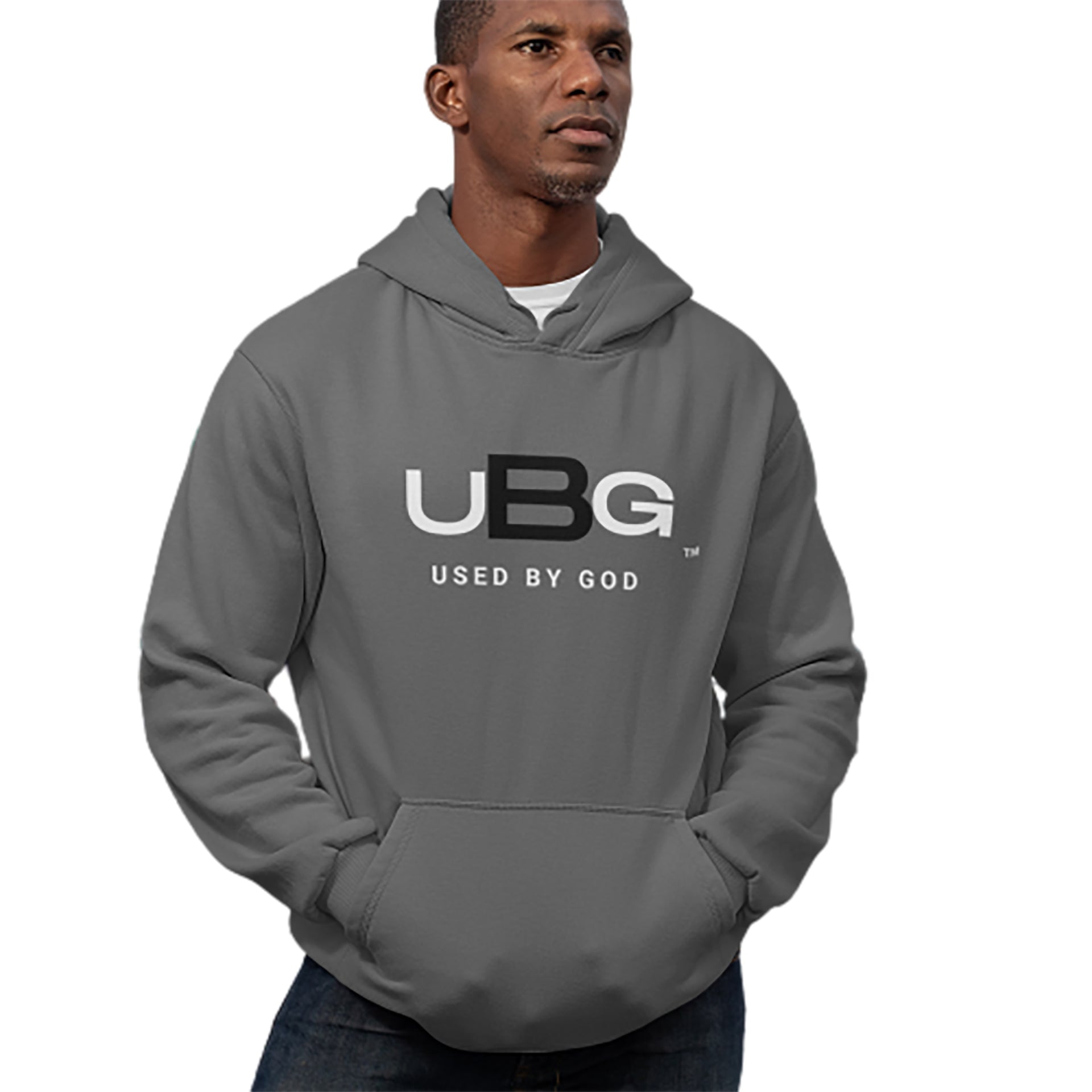 Nfin8 Divine Mission - 'Used By God' Hoodie in Gray