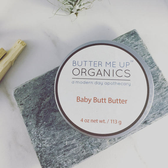 Organic Diaper Cream- by Butter Me Up Organics